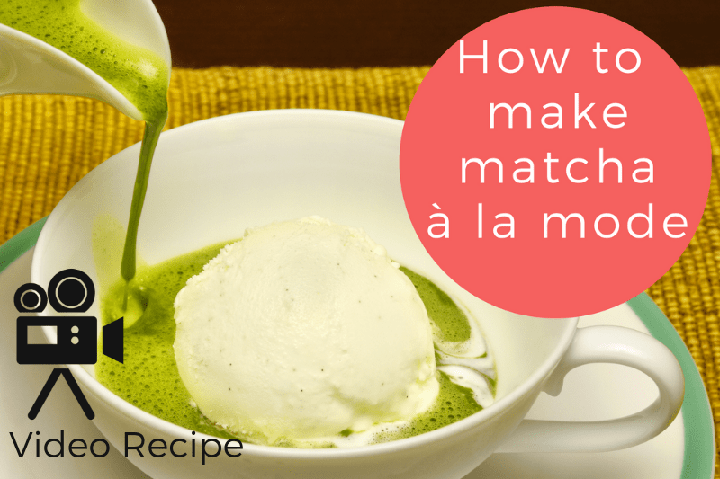 How to Make Matcha À La Mode (Matcha Ice Cream)