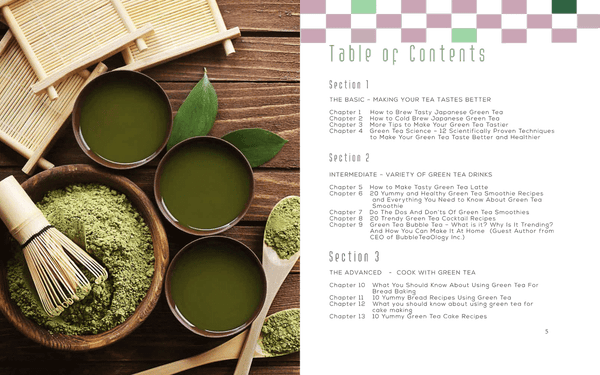 Book - Cook with Matcha and Green Tea